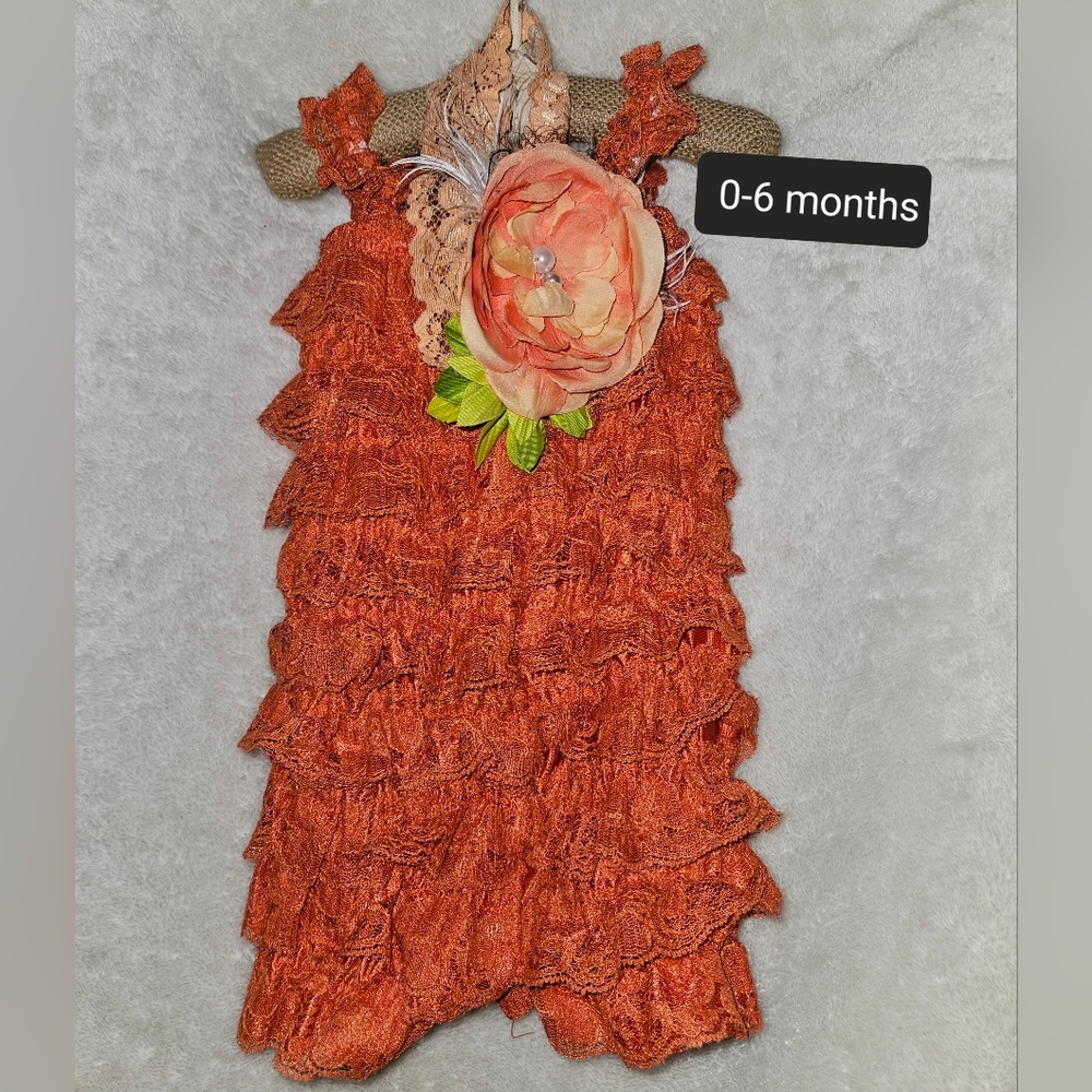 Lace Romper w/headband